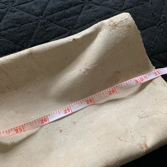 Vintage suede fully lined straight leg pants - Picture 9 of 12